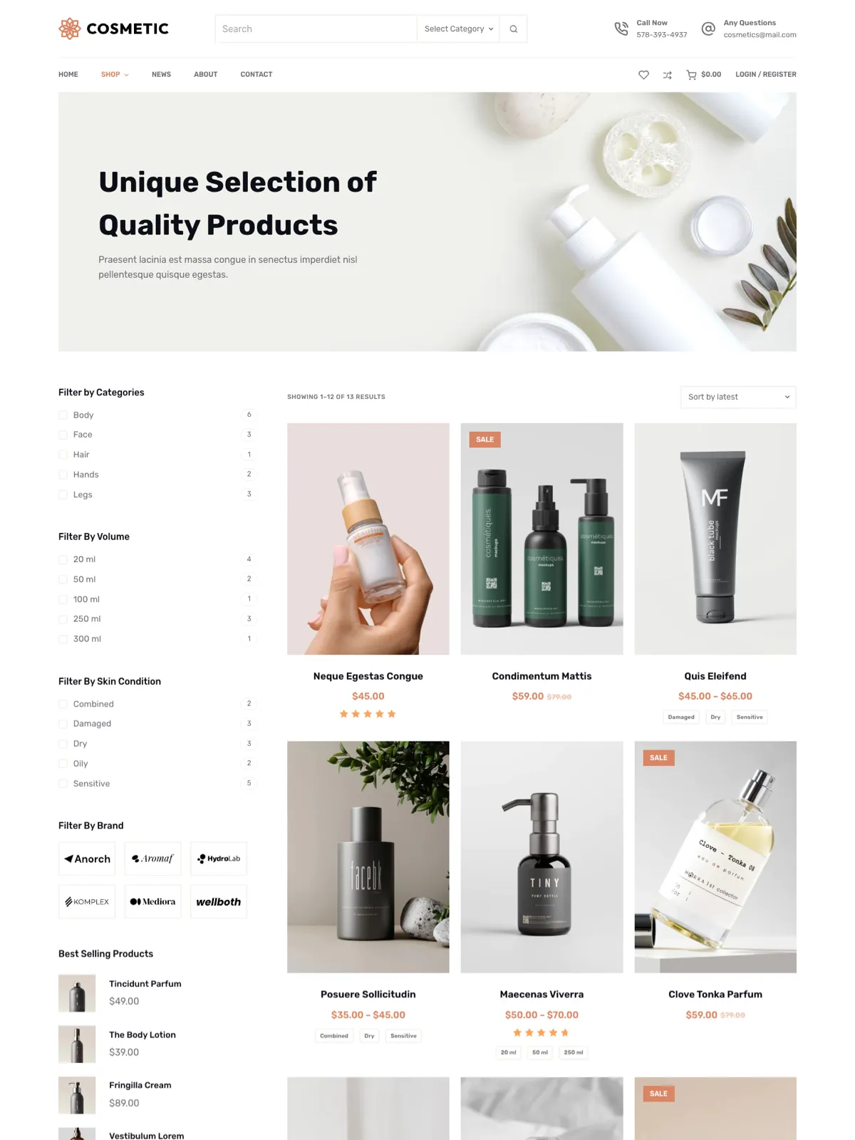 Cosmetic — Каталог