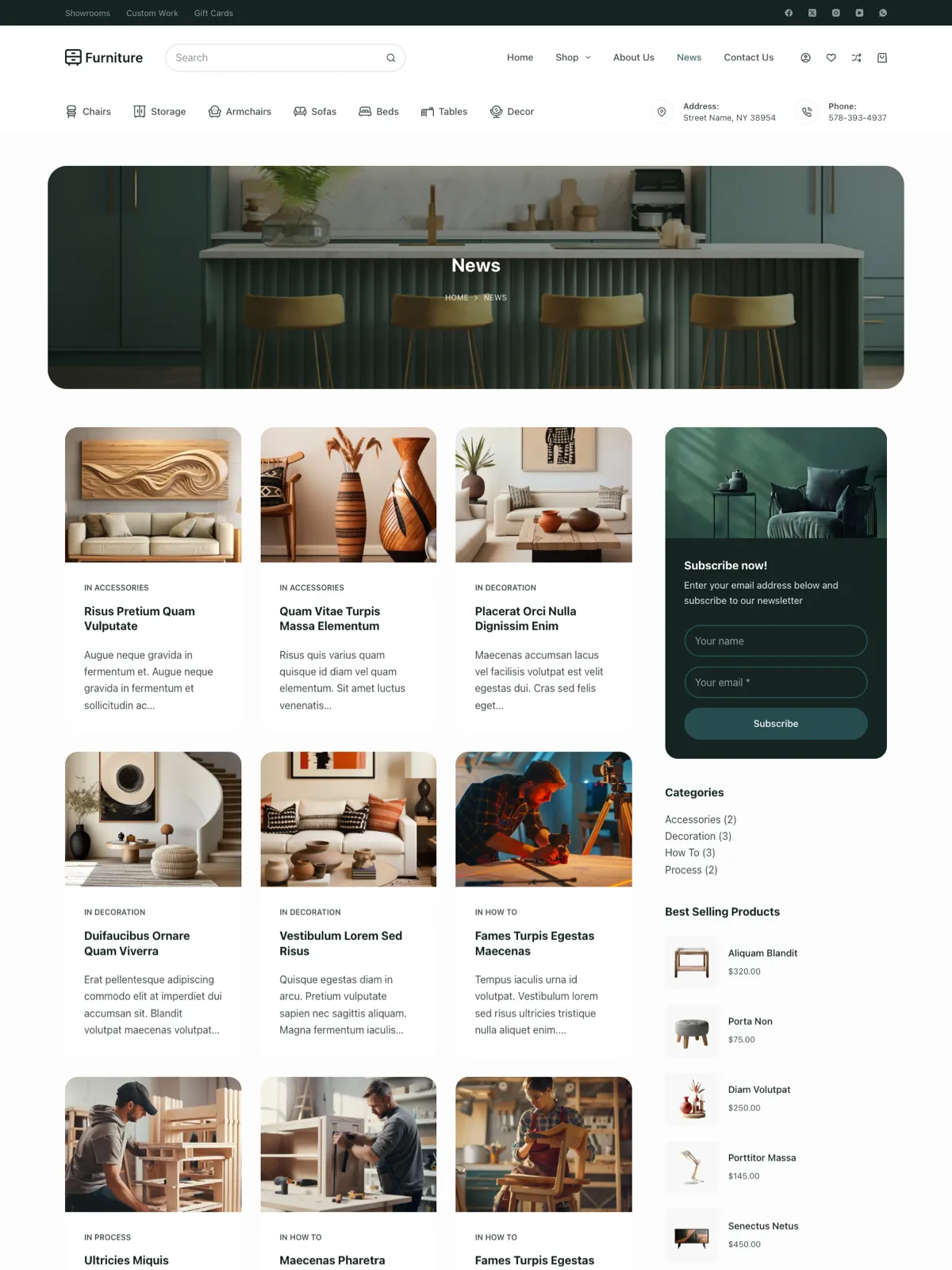 Furniture — Блог