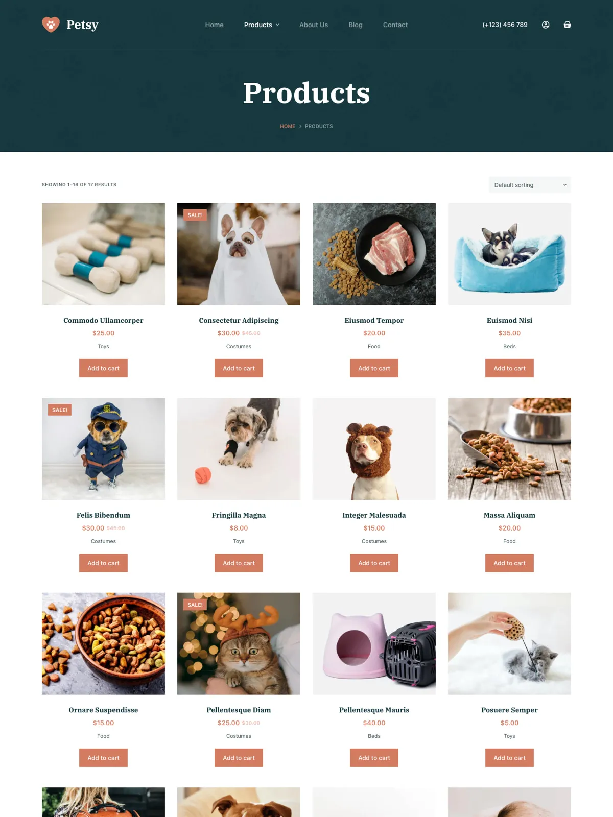 Petsy — Каталог
